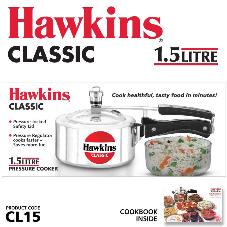 Hawkins Classic Pressure Cooker | Buy Indian Kitchen