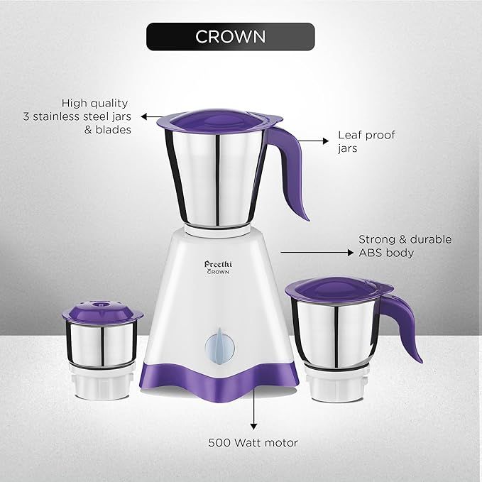 Preethi Crown Mixer Grinder On sale Free Shipping
