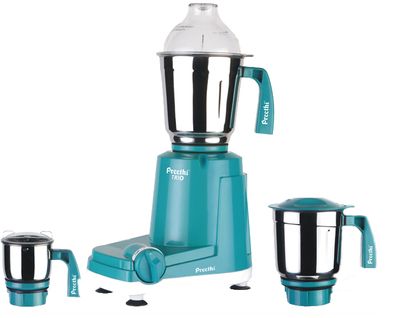 Buy Preethi Trio Mixer Grinder – 500 W, 3 Jars & Premium Design