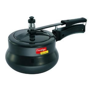 Prestige Svachh 20237 2Ltr Stainless Steel Outer Lid Pressure Cookers Toughened Glass Lid