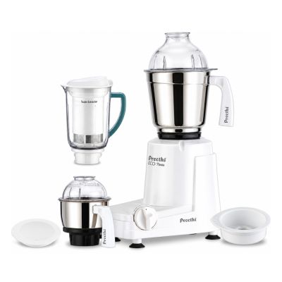 Preethi Mixer Grinder Eco Twin 2 Jars with Super Extractor 550W 110V