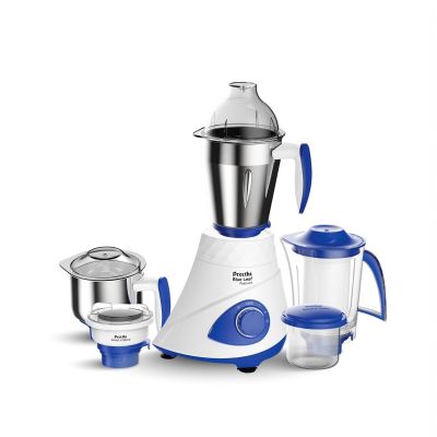 Preethi Mixer Grinder Blue Leaf Platinum MG 139 - 4 Jars 750 Watt