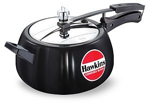 Hawkins Contura Black 5L Pressure Cooker 