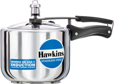 Hawkins  Pressure Cooker Stainless Steel -  3 Litres