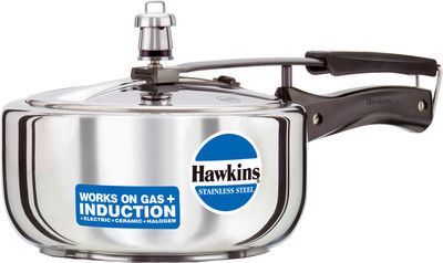  Hawkins Pressure Cooker Stainless Steel -  3 Litres