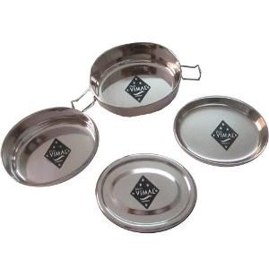 Klassic Vimal Capsule Double Decker Lunch Box