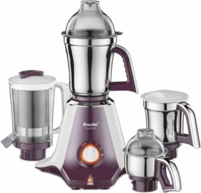 Preethi Mixer Grinder Taurus MGA 217 - 4 Jars 750-Watt 