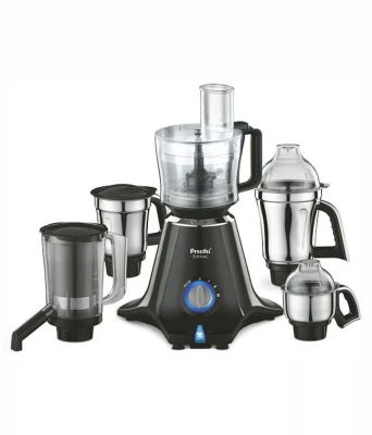 Preethi Mixer Grinder ZODIAC Juicer - 5 Jars 750 Watt