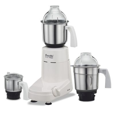 Preethi Mixer Grinder Eco Plus MG-138 |3 Jars| 110V | 550 Watt