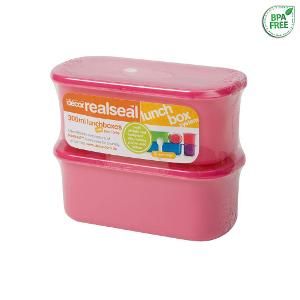 Realseal Lunchbox, 300 ml, set of 2