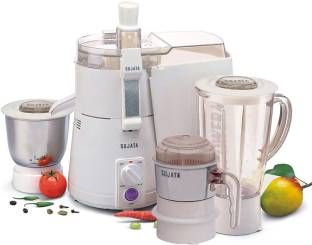 Sujata Juicer Mixer Grinder with Aluminium Base Jar + Chutney Jar