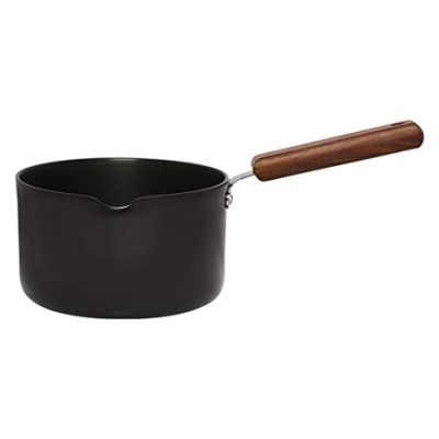 Wonderchef Ebony Hard Anodized Aluminium Sauce Pan, 2 Litres