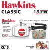 Hawkins Classic 1.5 L Pressure Cooker