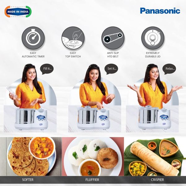 Panasonic Wet Grinder MK-TSW200W Super 2L | 110V