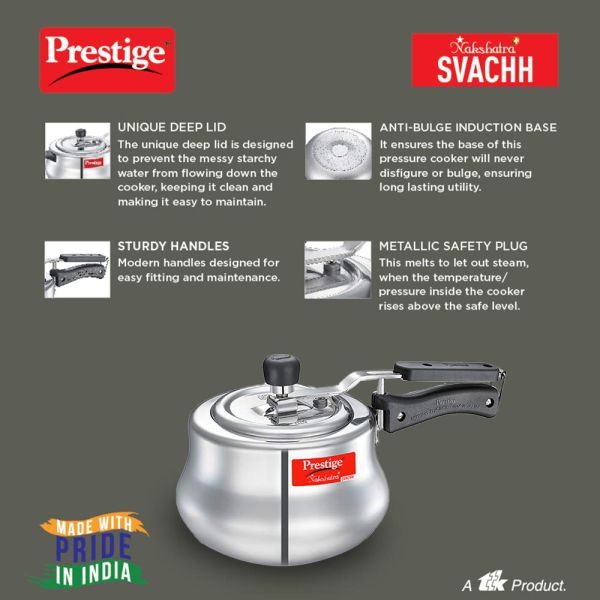 Prestige Nakshatra Plus Svachh Pressure Handi