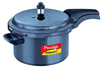 Prestige Deluxe Plus Hard Anodized Pressure Cooker 5 Litre 