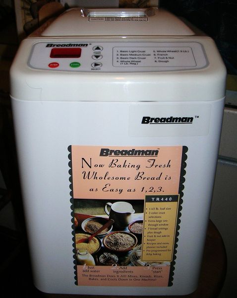 Breadman Automatic Bread Baker