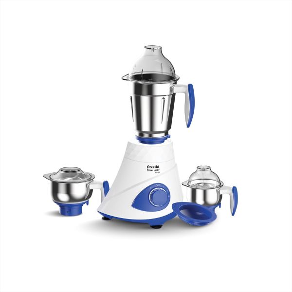 Preethi Mixer Grinder Blue Leaf Gold MG 150 - 3 Jars 750 Watt