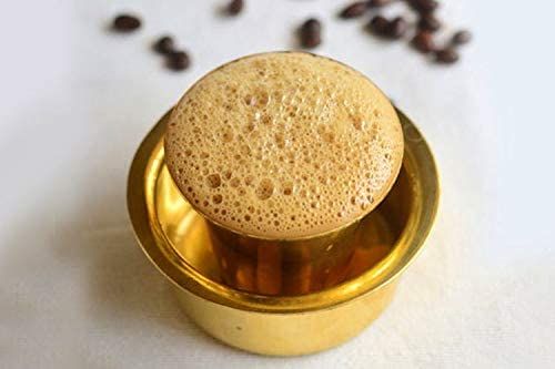 Brass Coffee/Tea Cup & Sauce (Set of 6)