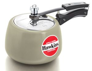 Hawkins Contura Apple Green 3 L Pressure Cooker 