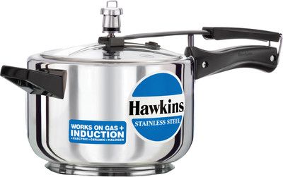 Hawkins Stainless Steel Pressure Cooker 4 L