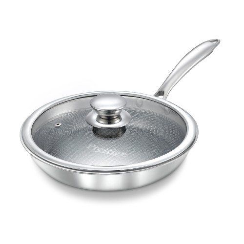 Prestige Tri-Ply Honey Comb Stainless Steel Fry Pan with Lid  -200ml