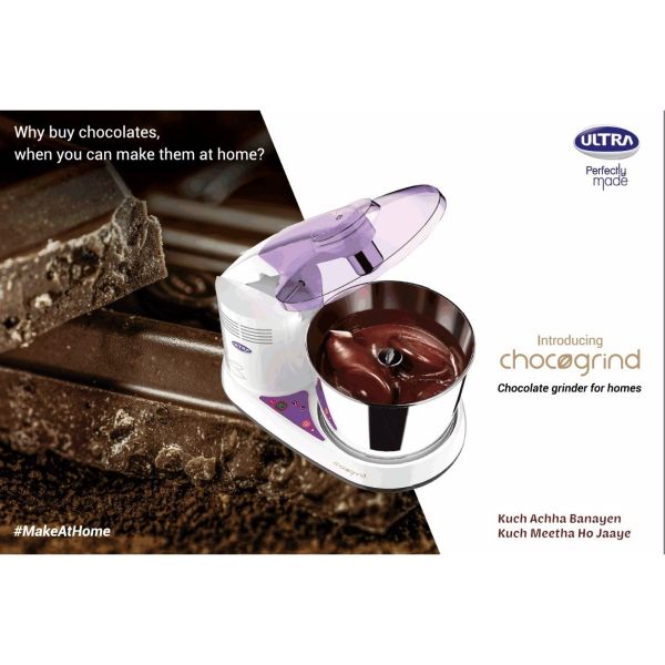 Ultra Chocolate Melanger Refiner Concher Choco Grind - 11 LBS 110 Volt - 80 HRS