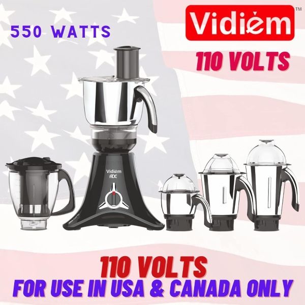 Vidiem Mixer Grinder Vstar Adc |Mg 603A | 4 Jars |550 W