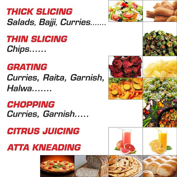 Vidiem Mixer Grinder Vstar Adc |Mg 603A | 4 Jars |550 W