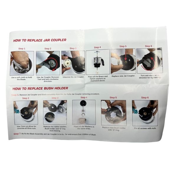 Vidiem Mixer Grinder Vstar Adc |Mg 603A | 4 Jars |550 W